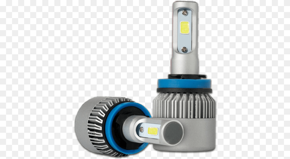 Aquila H8h9h11 Led Headlights Torch, Electrical Device, Microphone Free Png