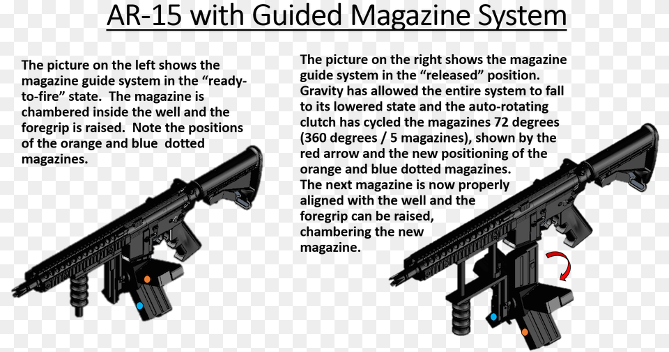 Ar 15 Multiple Magazine, Firearm, Gun, Rifle, Weapon Free Png Download
