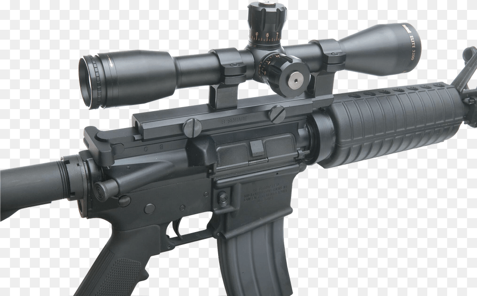 Ar 15 Scope Mounts, Firearm, Gun, Rifle, Weapon Png