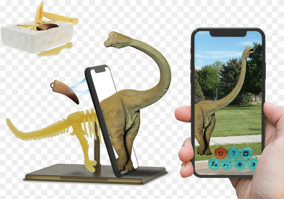 Ar Dino World Part 4 Brachiosaurus Reborn Eastcolight Lesothosaurus, Animal, Dinosaur, Reptile, Electronics Png