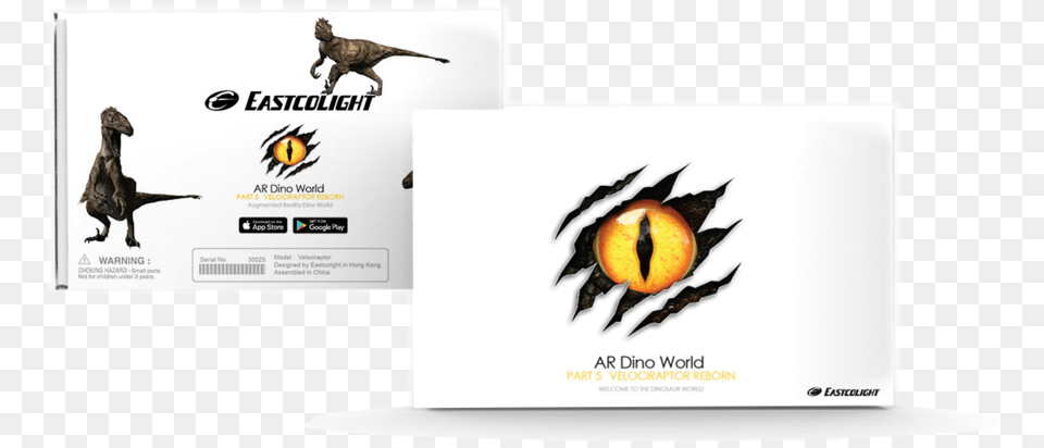 Ar Dino World Part 5 Velociraptor Reborn Eastcolight Graphic Design, Advertisement, Poster, Animal, Reptile Free Png