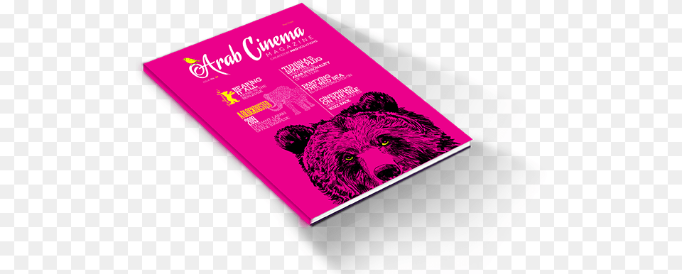 Arab Cinema Center Organized By Mad Solutions Graphic Design, Book, Publication, Diary, Animal Png
