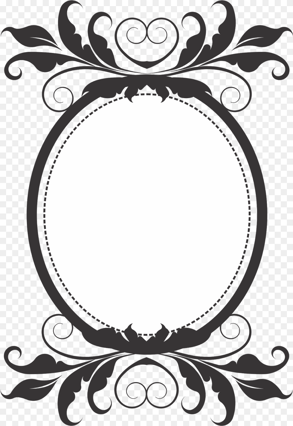 Arabesco Fundo Transparente, Oval Png