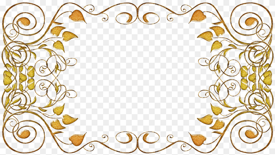 Arabesco Moldura Dourada Arabescos, Home Decor, Pattern, Art, Floral Design Free Png Download