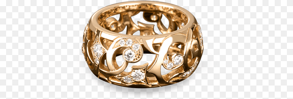 Arabesque Ring Diamonds Rose Gold Gold, Accessories, Jewelry, Diamond, Gemstone Png