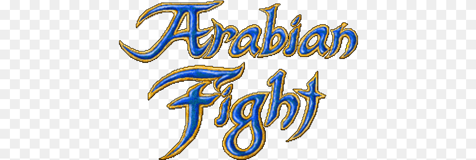 Arabian Fight Logo Video Games Photo Fanpop Arabian Fight, Handwriting, Text, Calligraphy, Cross Free Png