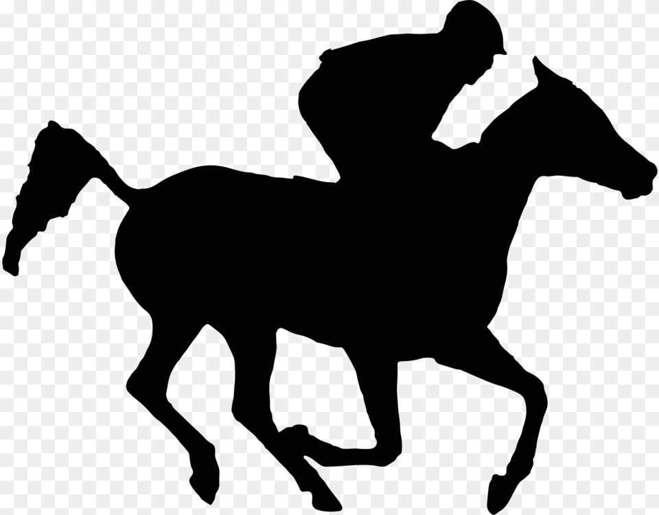 Arabian Horse Thoroughbred Horse Racing The Kentucky Derby, Silhouette, Animal, Colt Horse, Mammal Free Png Download