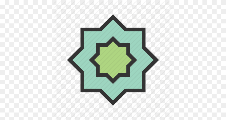 Arabic Culture Islamic Mosque Pattern Star Traditional Icon, Symbol, Logo Png Image