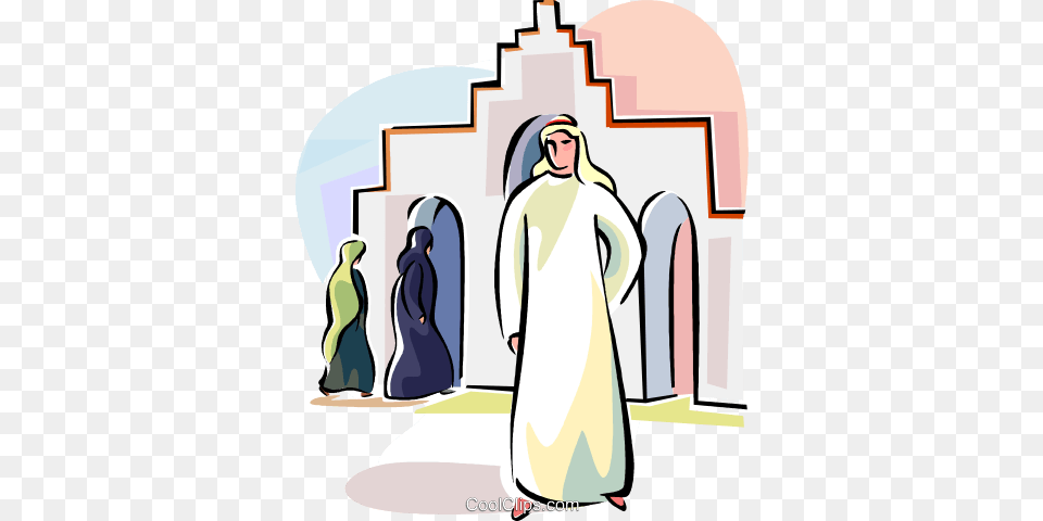 Arabic People Royalty Vector Clip Art Illustration, Fashion, Adult, Man, Male Png Image
