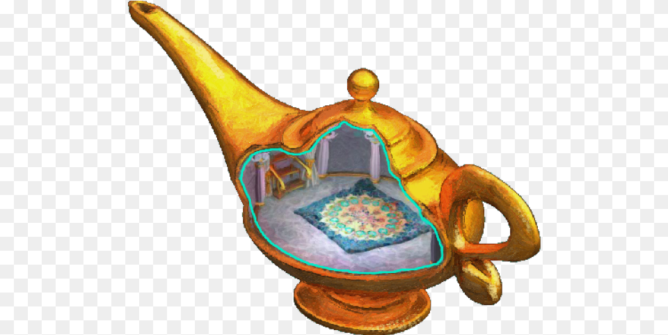 Arabien Nights Clipart Magic Lamp Arabian Magic Lamp, Pottery, Treasure, Art, Smoke Pipe Png Image