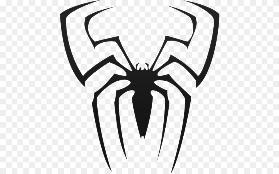 Arachnid Clipart Spider Man, Stencil, Bow, Weapon Free Png Download