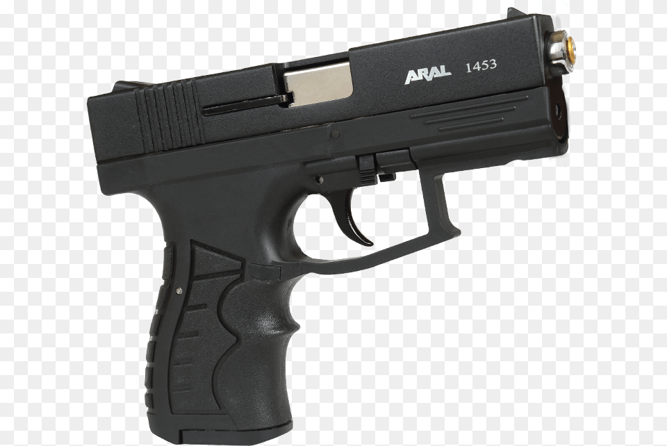 Aral 1453 9mm Pak Blank Gun Black Ruger, Firearm, Handgun, Weapon Free Png