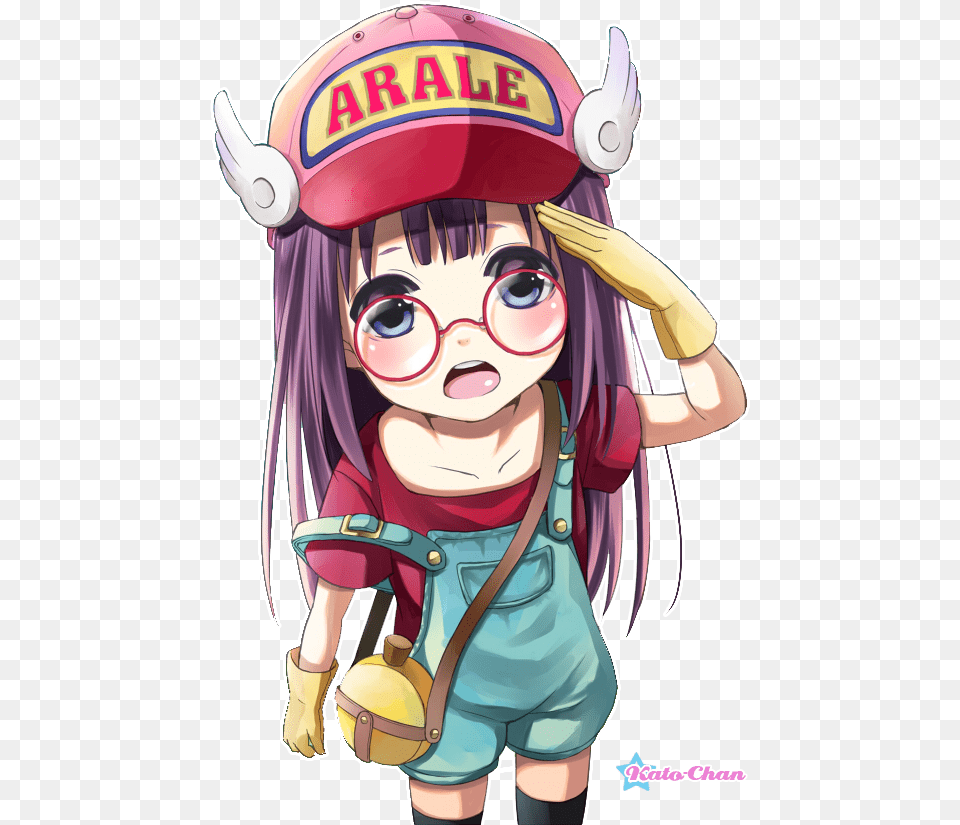 Arale Render 4 By Strength106 Anime Sites Arale Norimaki, Book, Comics, Publication, Baby Free Png Download