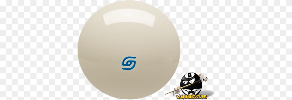 Aramith Blue Logo Cue Ball Billiards Cue Ball, Helmet, Sphere, Disk Free Png Download