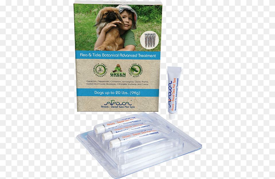 Arava Line Flea U0026 Ticks Botanical Advanced Treatment Dog, Animal, Pet, Canine, Mammal Free Png Download
