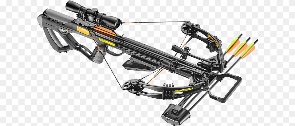Arbalte Ek Archery Guillotine M Black 175 Lbs Ek Accelerator 370 Crossbow, Weapon, Bow, Arrow Png