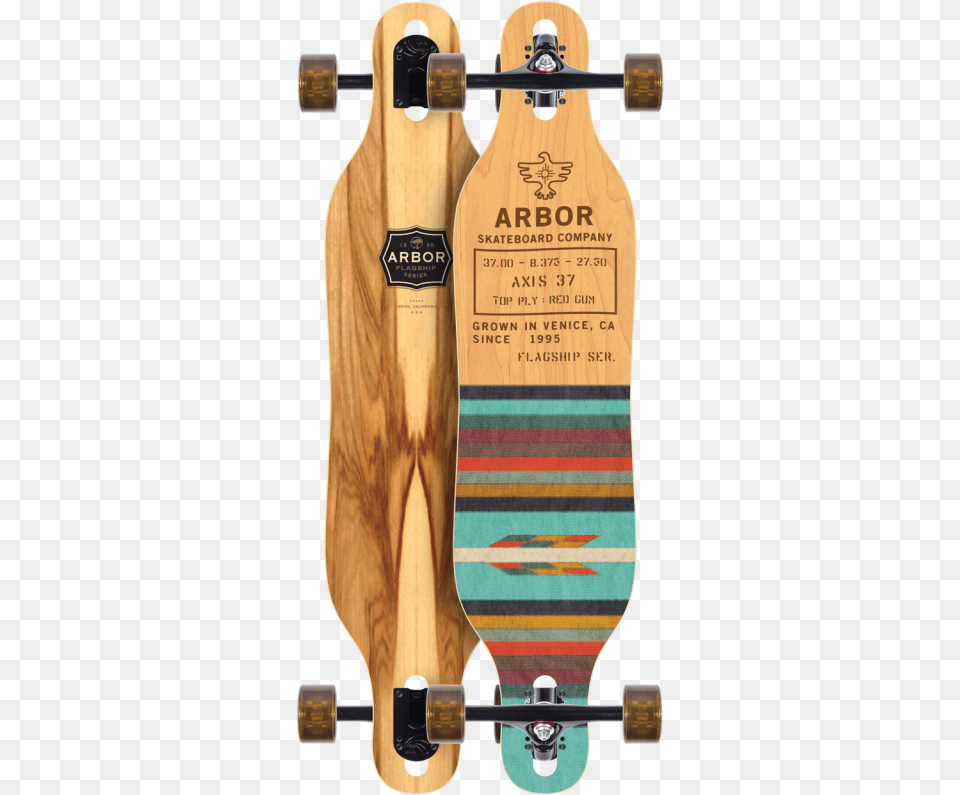 Arbor Axis Flagship Series Longboard Complete, Skateboard Free Transparent Png