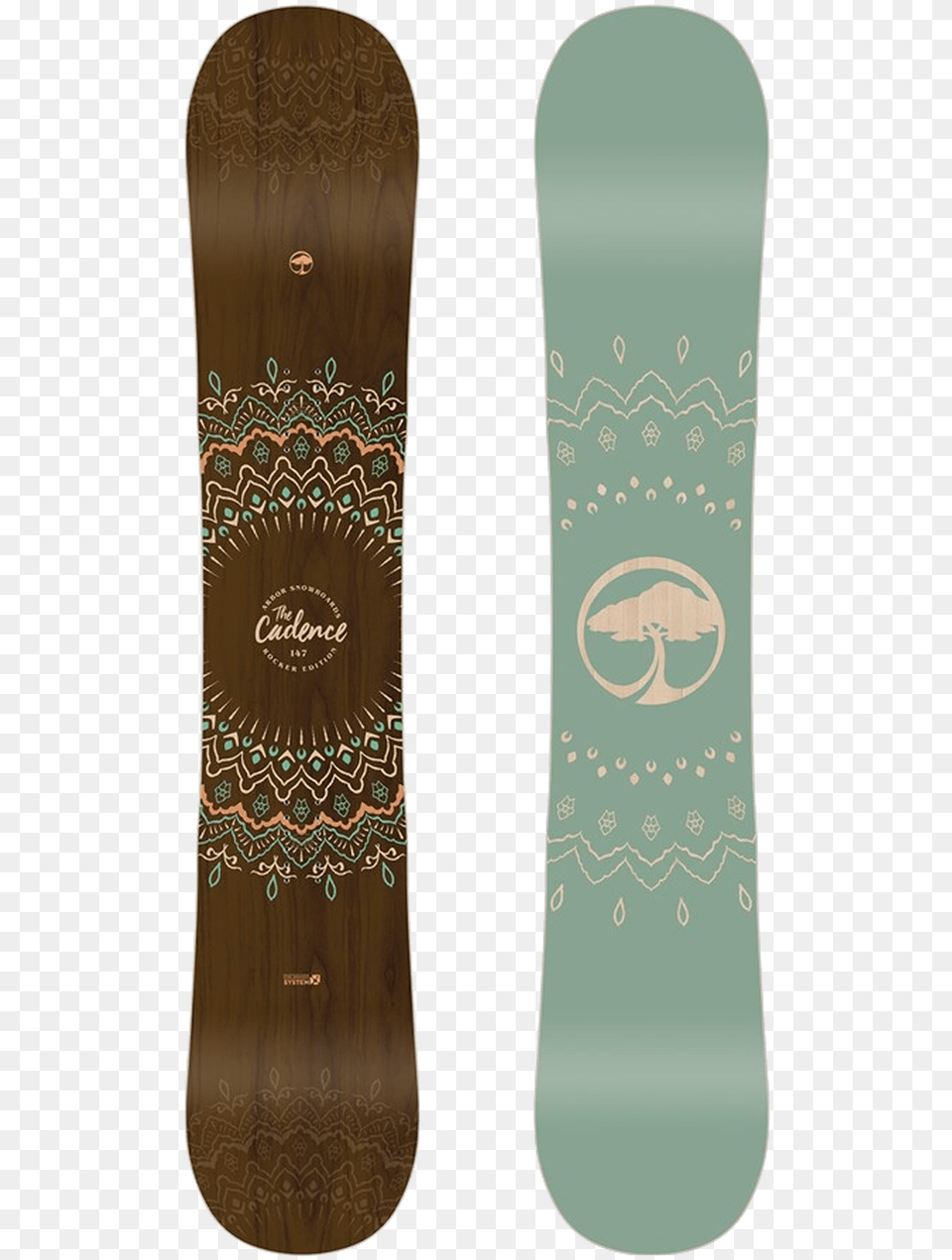 Arbor Cadence Rocker Snowboard, Nature, Outdoors, Water, Sea Free Png