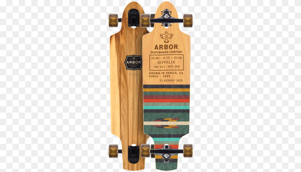 Arbor Complete Longboard Skateboard Zeppelin Flagship Png