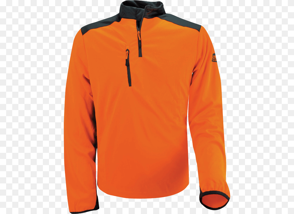 Arborist T Shirt Long Sleeve Orange, Clothing, Coat, Fleece, Jacket Free Png