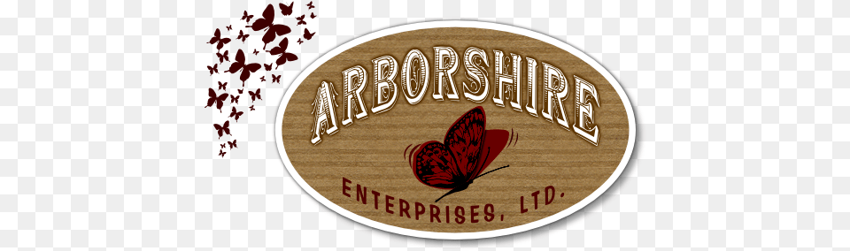 Arborshire Butterflies, Logo, Disk, Animal, Insect Png
