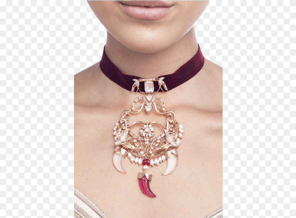 Arbour Velvet Necklace Choker, Accessories, Jewelry, Earring, Female Free Png