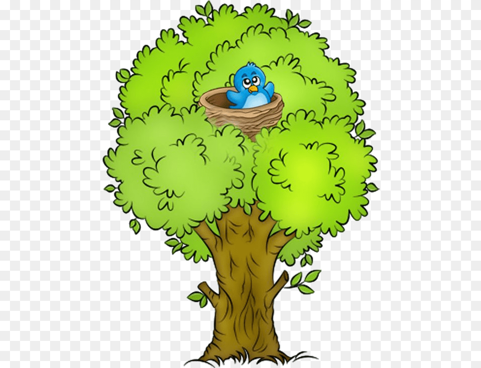 Arbretubespng Clipart Arbre Transparent Full Nest In A Tree Clipart, Plant, Green Png