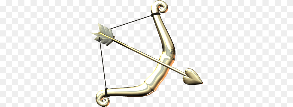 Arc Arc Et Fleche De Cupidon, Weapon, Bow Free Png