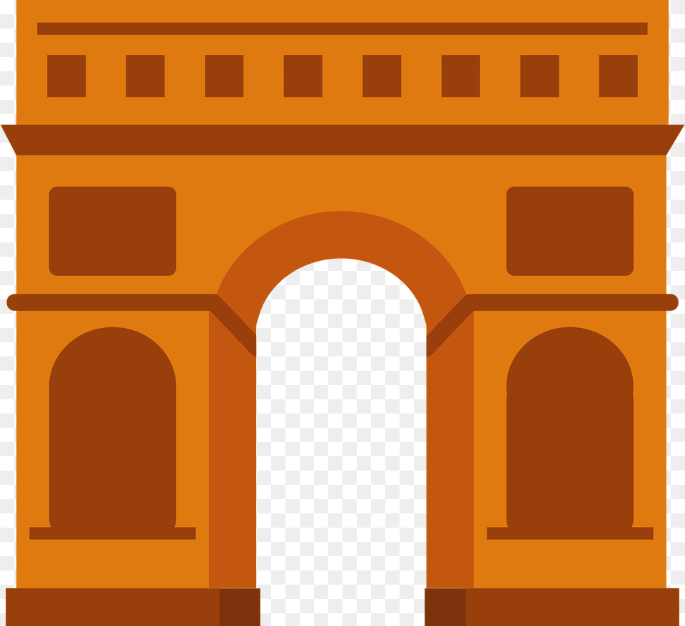 Arc De Triomphe Clipart, Arch, Architecture Free Png