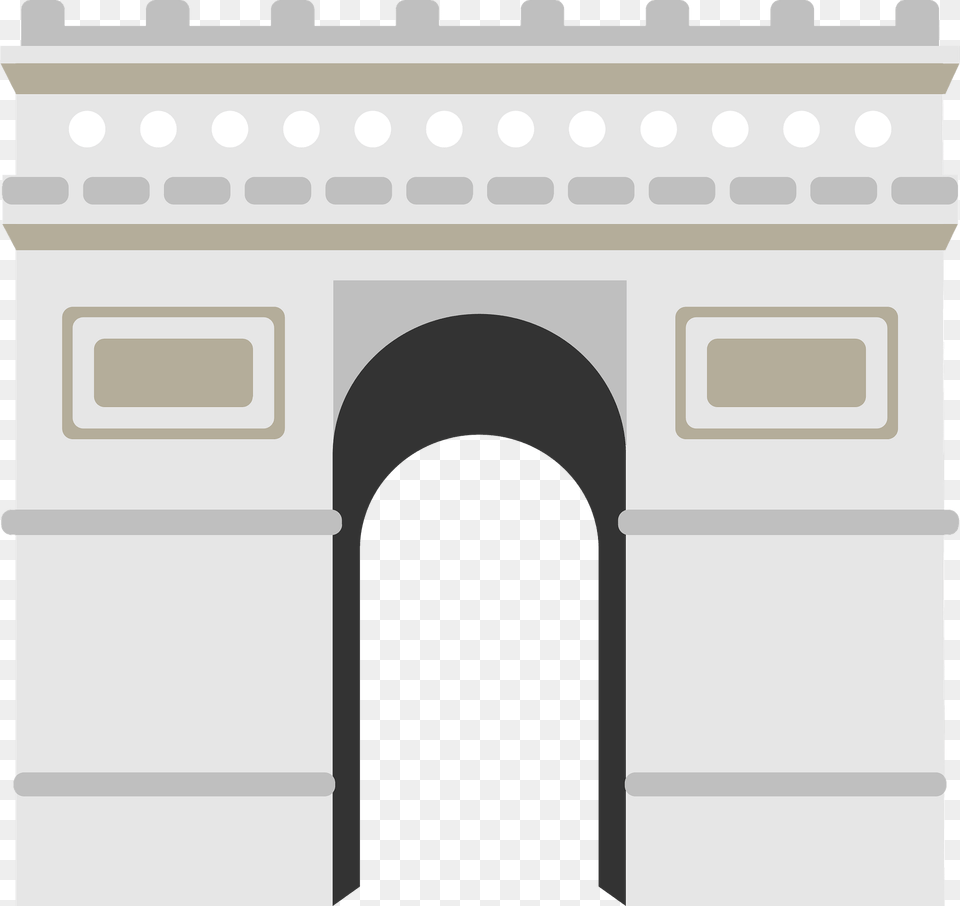 Arc De Triomphe France Clipart, Arch, Architecture Free Transparent Png