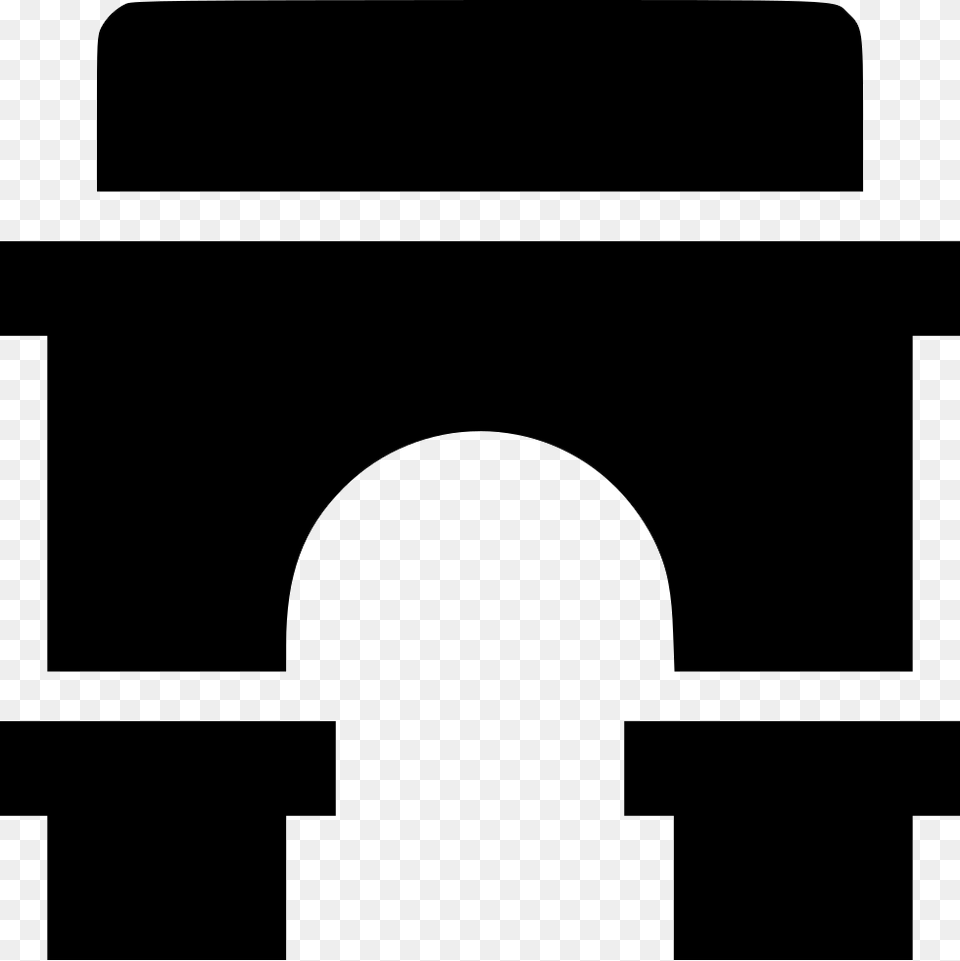 Arc De Triomphe Icon Free Download, Clothing, Hat, Stencil Png Image