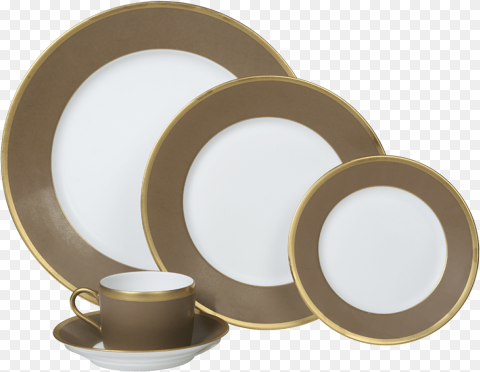 Arc En Ciel Chestnut 5 Piece Place Setting Coffee Cup, Art, Porcelain, Pottery, Saucer Free Png Download