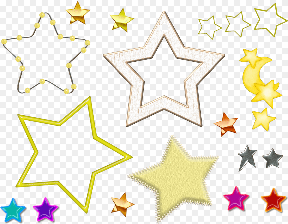 Arc Enc Iel Rainbow, Star Symbol, Symbol, Cross Free Transparent Png