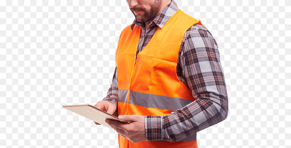 Arc Project Productivity Panel Construction Worker, Clothing, Lifejacket, Vest, Adult Free Png Download