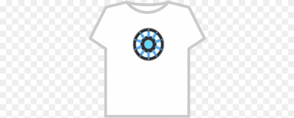 Arc Reactor Iron Man Iron Man Roblox T Shirt, Clothing, T-shirt, Machine, Wheel Free Png Download