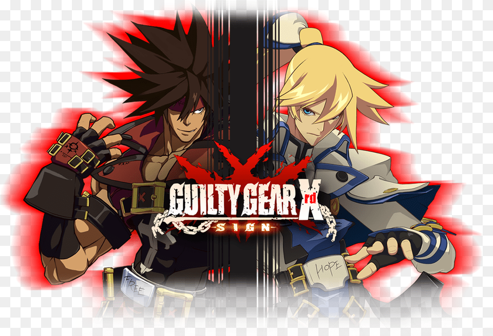 Arc System Works Plans To Release Five Guilty Gear Xrd, Book, Comics, Publication, Adult Png Image