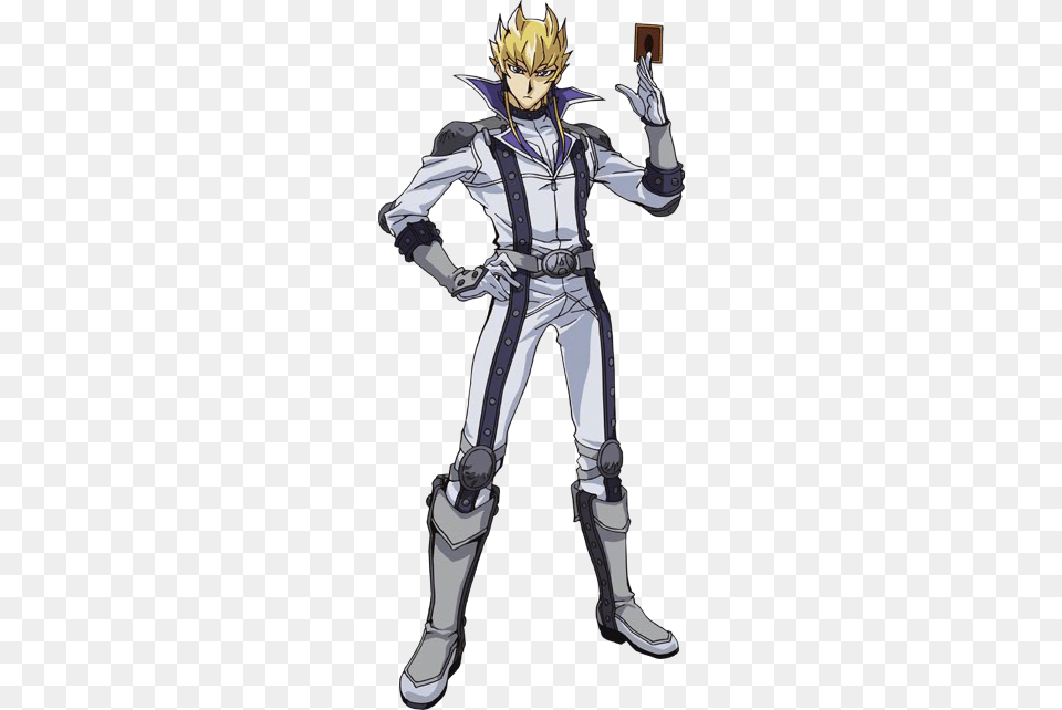 Arc V Jack Riding Dueling Outfit Yugioh Jack, Book, Clothing, Comics, Costume Png Image