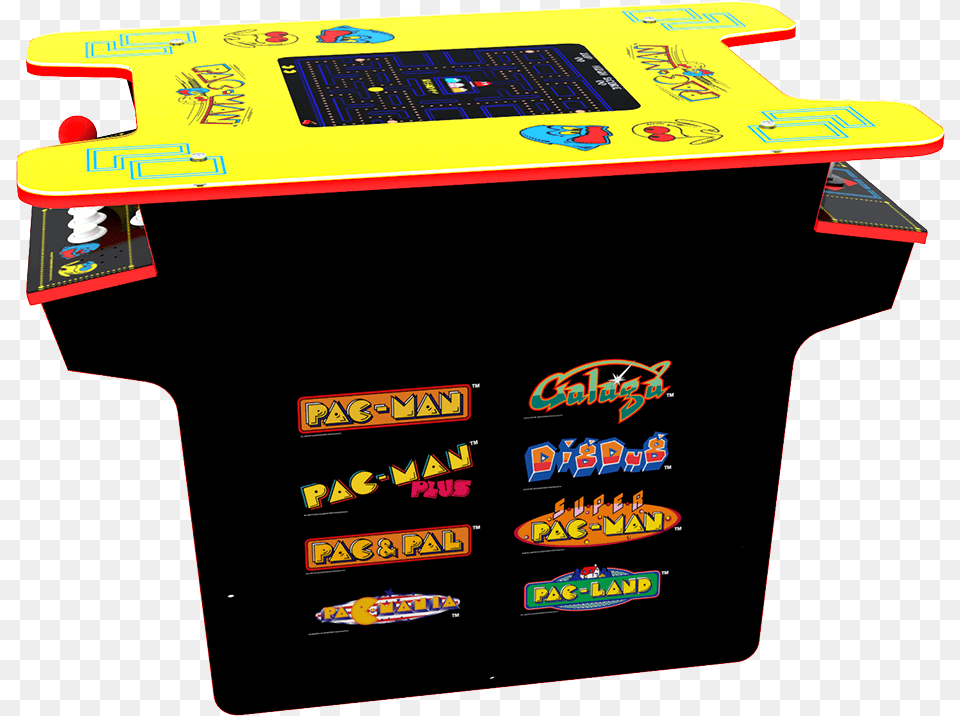 Arcade 1up Pacman Cocktail, Arcade Game Machine, Game, Skateboard Free Png