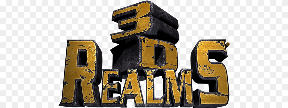 Arcade Adriano 3d Realms Logo, Gas Pump, Machine, Pump, Text Free Transparent Png