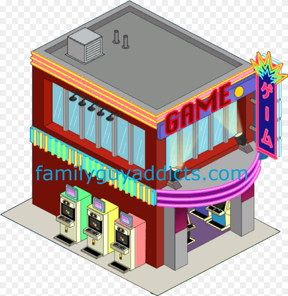 Arcade Building House, Indoors Free Png