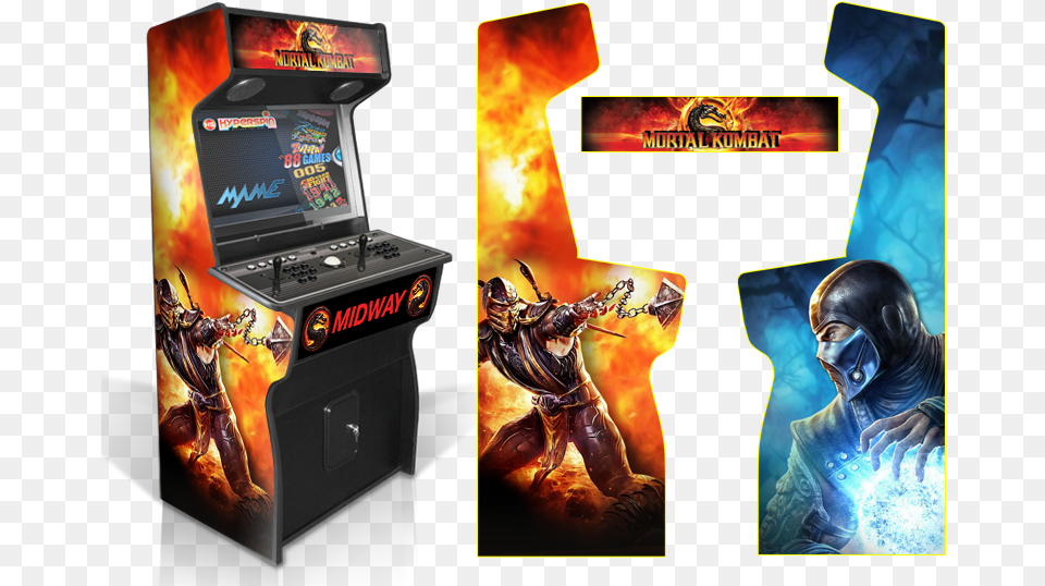 Arcade Cabinet Artwork Mix, Adult, Arcade Game Machine, Female, Game Png