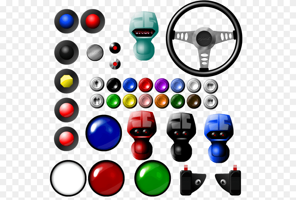 Arcade Cliparts, Electrical Device, Switch Free Png