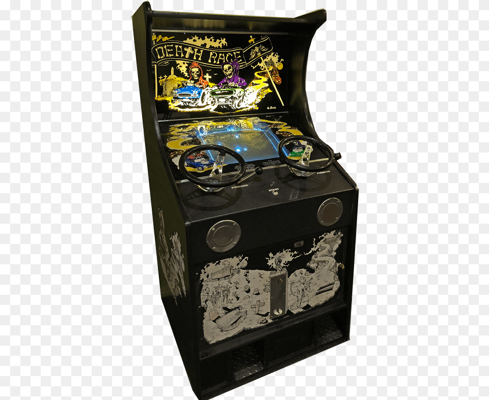Arcade Game Death Race, Arcade Game Machine, Person Free Transparent Png