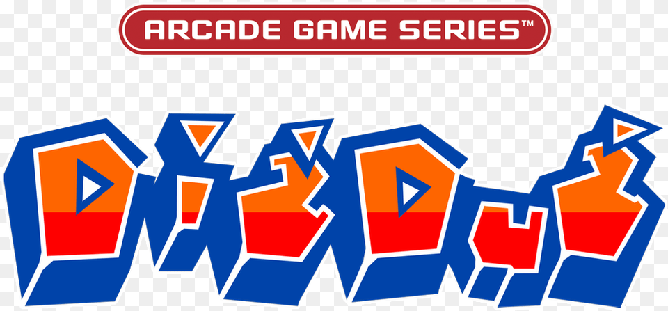 Arcade Game Series Dig Dug Steamgriddb Dig Dug Logo, Art, Text, Symbol Png