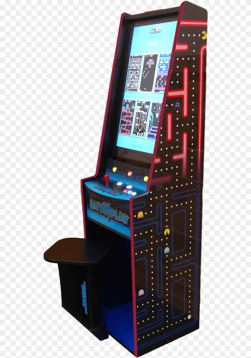 Arcade Game Slim Upright Multicade Arcade Cabinet, Arcade Game Machine, Electronics, Mobile Phone, Phone Free Transparent Png