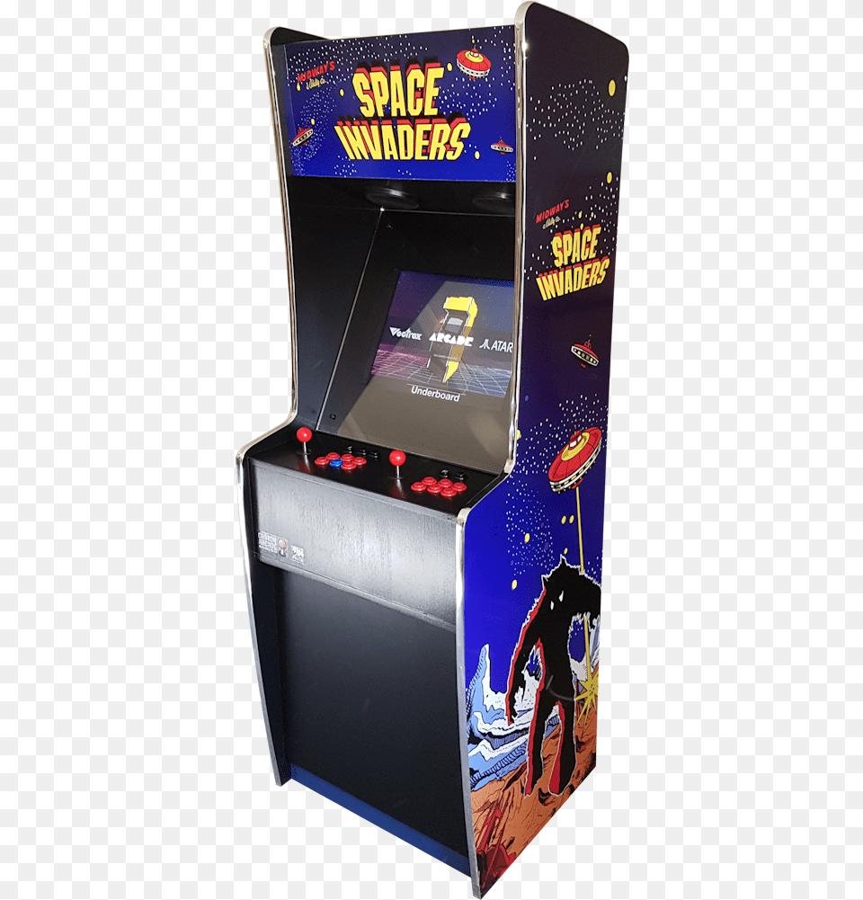 Arcade Game Space Invaders Arcade, Arcade Game Machine, Adult, Female, Person Png Image