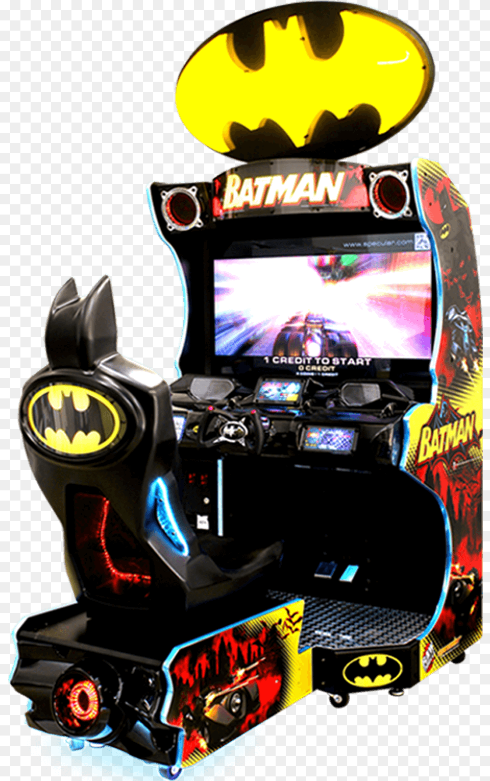 Arcade Games U2013 Batman By Unis Universal Space Arcade Batman, Arcade Game Machine, Game, Machine, Wheel Png