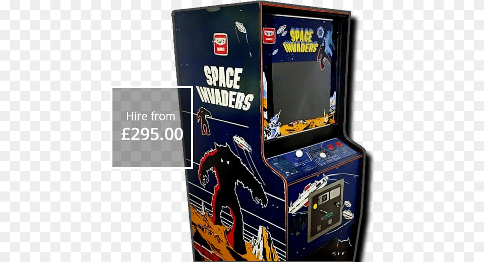 Arcade Machine Hire Games Amh Uk Space Invaders Arcade Machine Blueprint, Arcade Game Machine, Game, Person Free Png Download