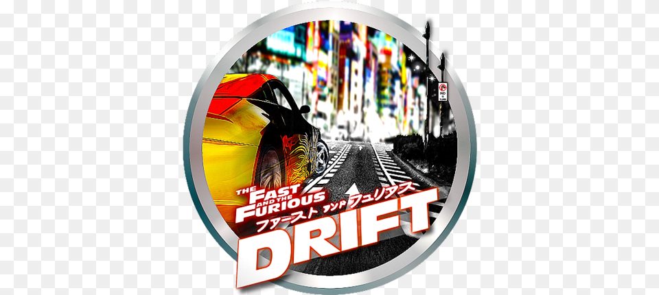 Arcade Pc Fast And The Furious Tokyo Drift Raw Thrills Fast And Furious Phone Cases, Advertisement, Poster, City, Disk Free Png
