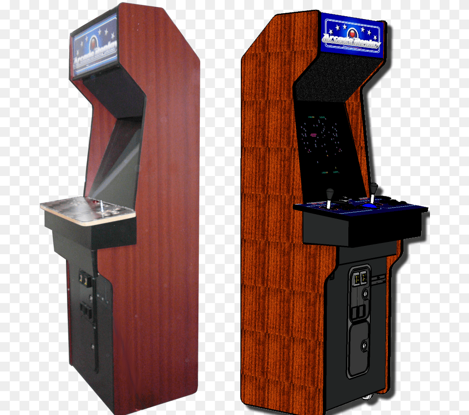 Arcadereplaycabpair Wood Panel Arcade Cabinet, Kiosk, Arcade Game Machine, Game, Mailbox Png